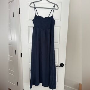 Z Supply Beachside Midi Dress in Navy